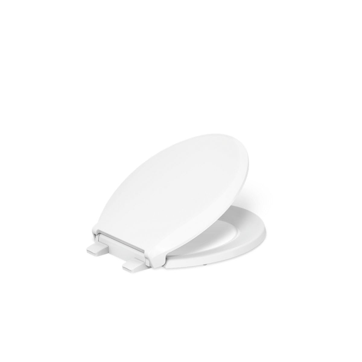 KOHLER Cachet ReadyLatch Elongated Slow Close Toilet Seat, White