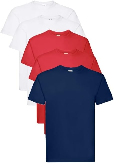 Fruit of the Loom Men's Super Premium Short Sleeve T-Shirt