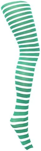 MYSASI Girls Striped Tights – Soft & Stretchy – Ages 6–14 – Perfect for School, Dance, Everyday Wear & Halloween - Kids Striped Machine washable tights - Halloween and party tights for kids