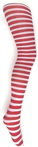 MYSASI Girls Striped Tights – Soft & Stretchy – Ages 6–14 – Perfect for School, Dance, Everyday Wear & Halloween - Kids Striped Machine washable tights - Halloween and party tights for kids
