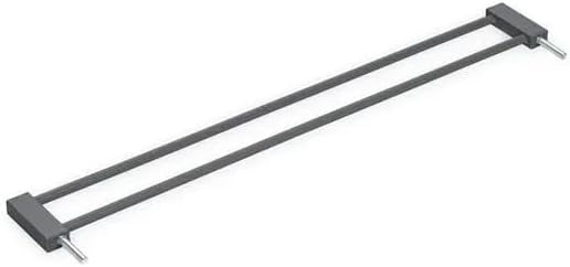 For Your Little One Pressure Fit Safety Stair Gate – No Screws Needed | One-Hand Opening | Secure Baby & Pet Gate for Stairs, Doorways & Hallways (Grey, 7 cm Extension Only)