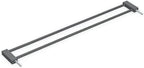 For Your Little One Pressure Fit Safety Stair Gate – No Screws Needed | One-Hand Opening | Secure Baby & Pet Gate for Stairs, Doorways & Hallways (Grey, 7 cm Extension Only)