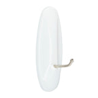 Command Medium Designer Hooks, 6 White Hooks and 9 Adhesive Strips