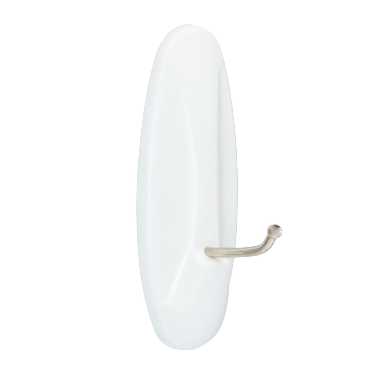 Command Medium Designer Hooks, 6 White Hooks and 9 Adhesive Strips