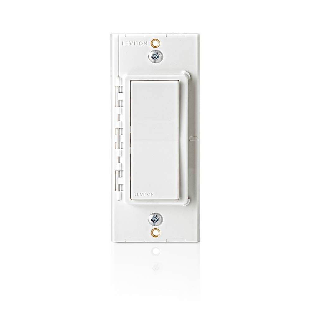 Leviton Decora Smart Switch, Wi-Fi, D315S-1RW, White