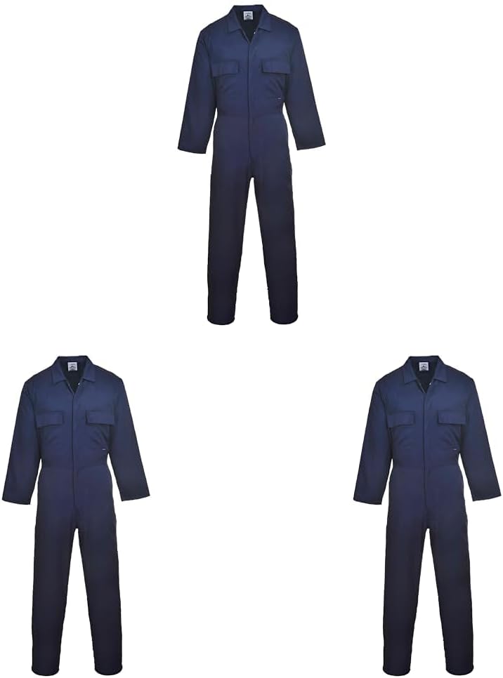 Portwest Euro Work Men's Polycotton Men's Polycotton Coverall