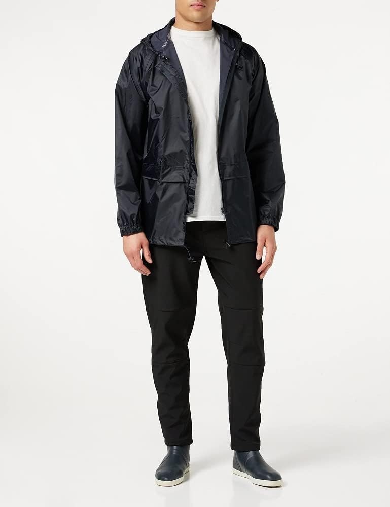 Regatta Unisex Adults Stormbreak Waterproof Jacket Unlined Hooded Rain Coat