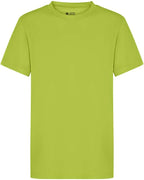 Plain Virgin T-Shirt for Children from 1 to 15 Years, 100% Cotton, Spun, Soft, Unisex, School Uniform P.E. Gym