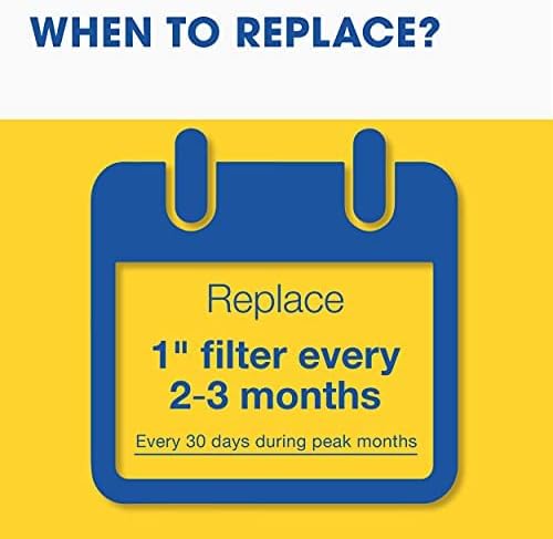 Aerostar Air Filter 16x25x1 MERV 8 AC Filter, HVAC, Furnace Filter, 6 Pack