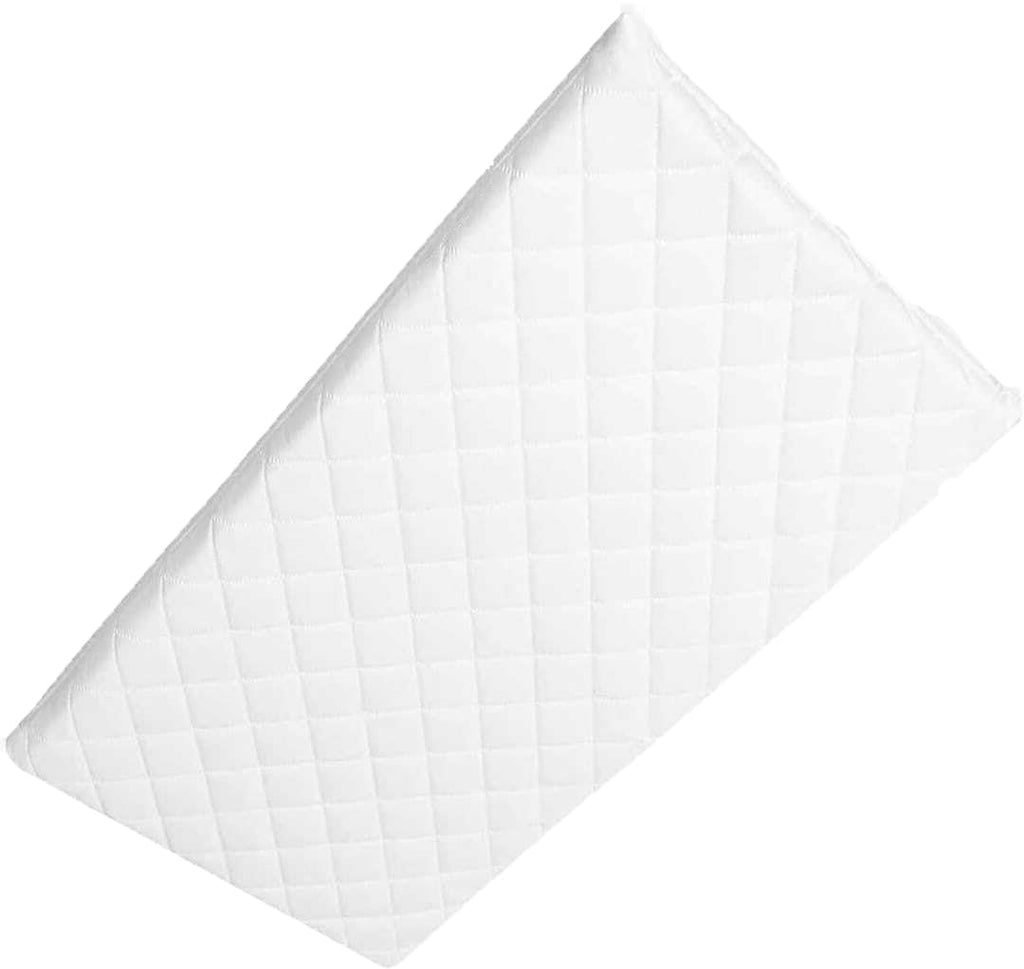 Toddler Cot Mattress 120 x 60 x 5 cm – Extra Thick Baby Mattress for Cot Beds – Quilted Polypropylene Cover – Firm Foam Support, Removable Cover – UK Made