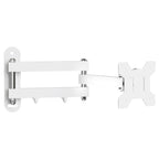 Suptek Full Motion TV Wall Mount Bracket for Most 13-30 inch TVs and Monitors, Flat and Curved TVs up to 28lbs, Tilt Swivel and 16.9 inch Extension, Max VESA 100x100mm, Black, MA2776