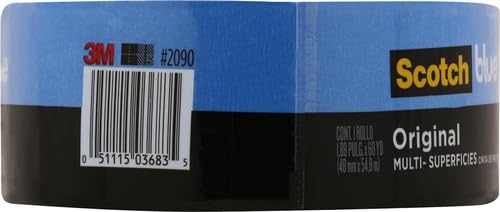 18-Rolls of 1.88" x 60 Yds 3M 2090-48NC ScotchBlue Blue Original Multi-Surface Painter's Tape