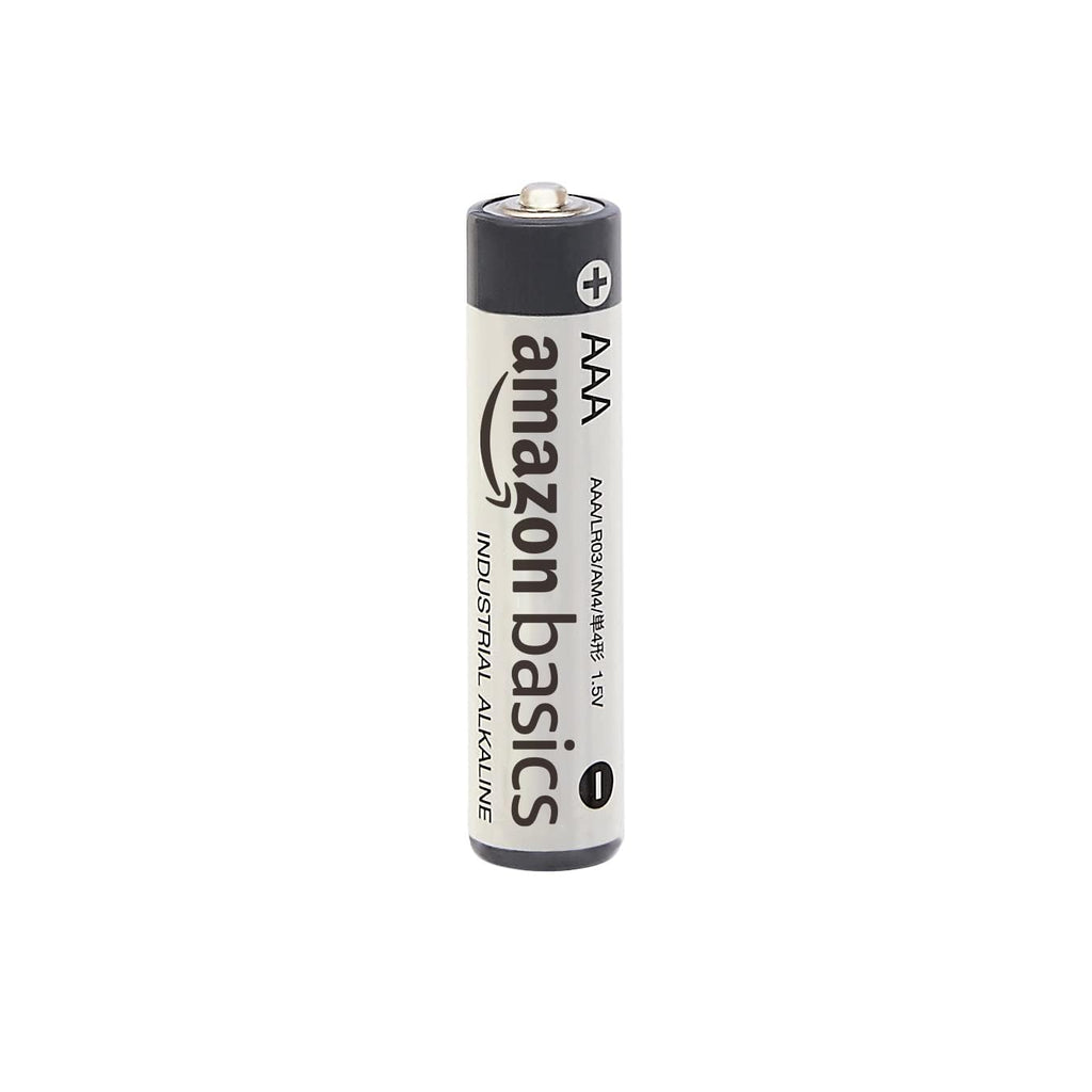 Amazon Basics 200-Pack AAA Alkaline Industrial Batteries, 1.5 Volt, 5-Year Shelf Life