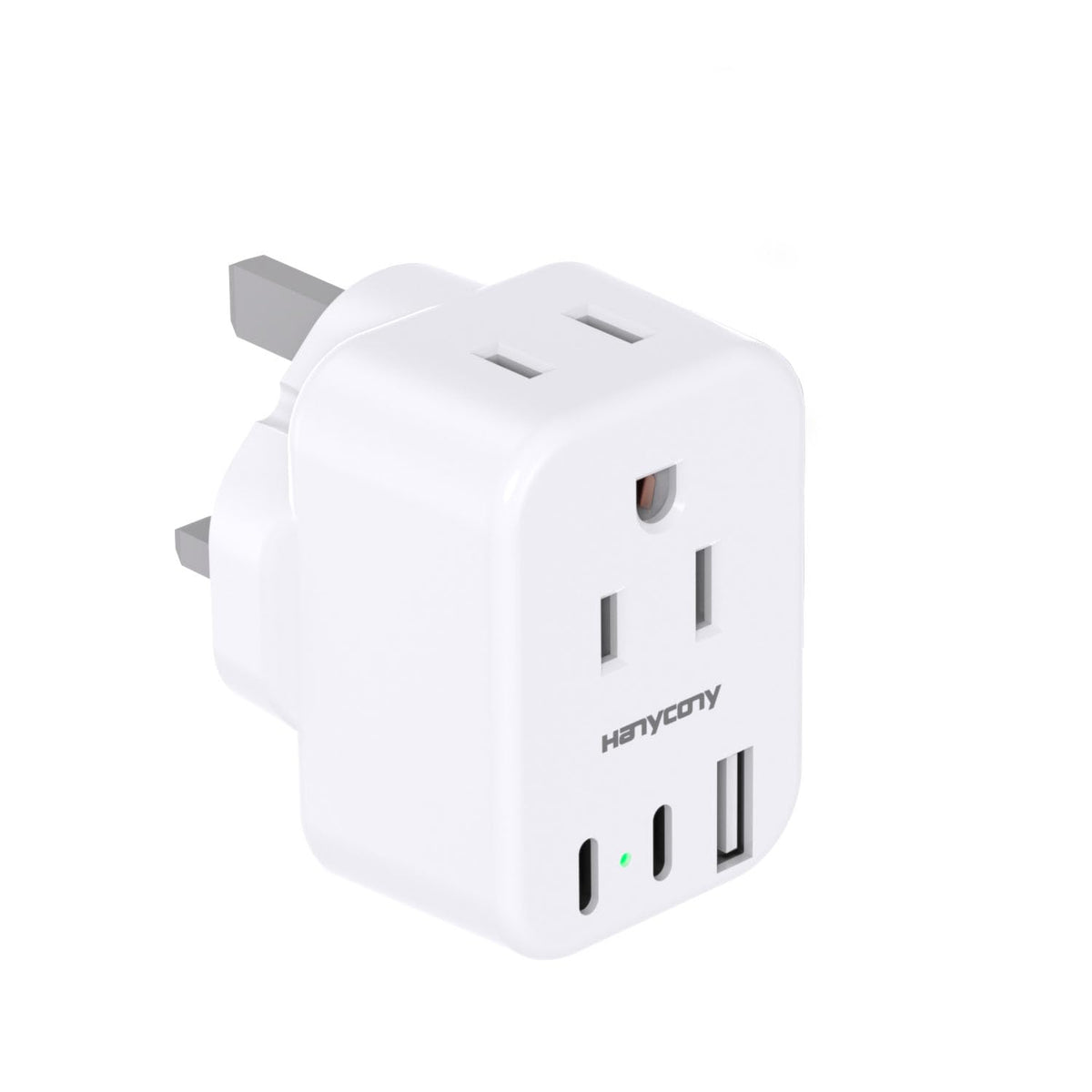 European Travel Plug Adapter, International Power Adapter, US to Europe