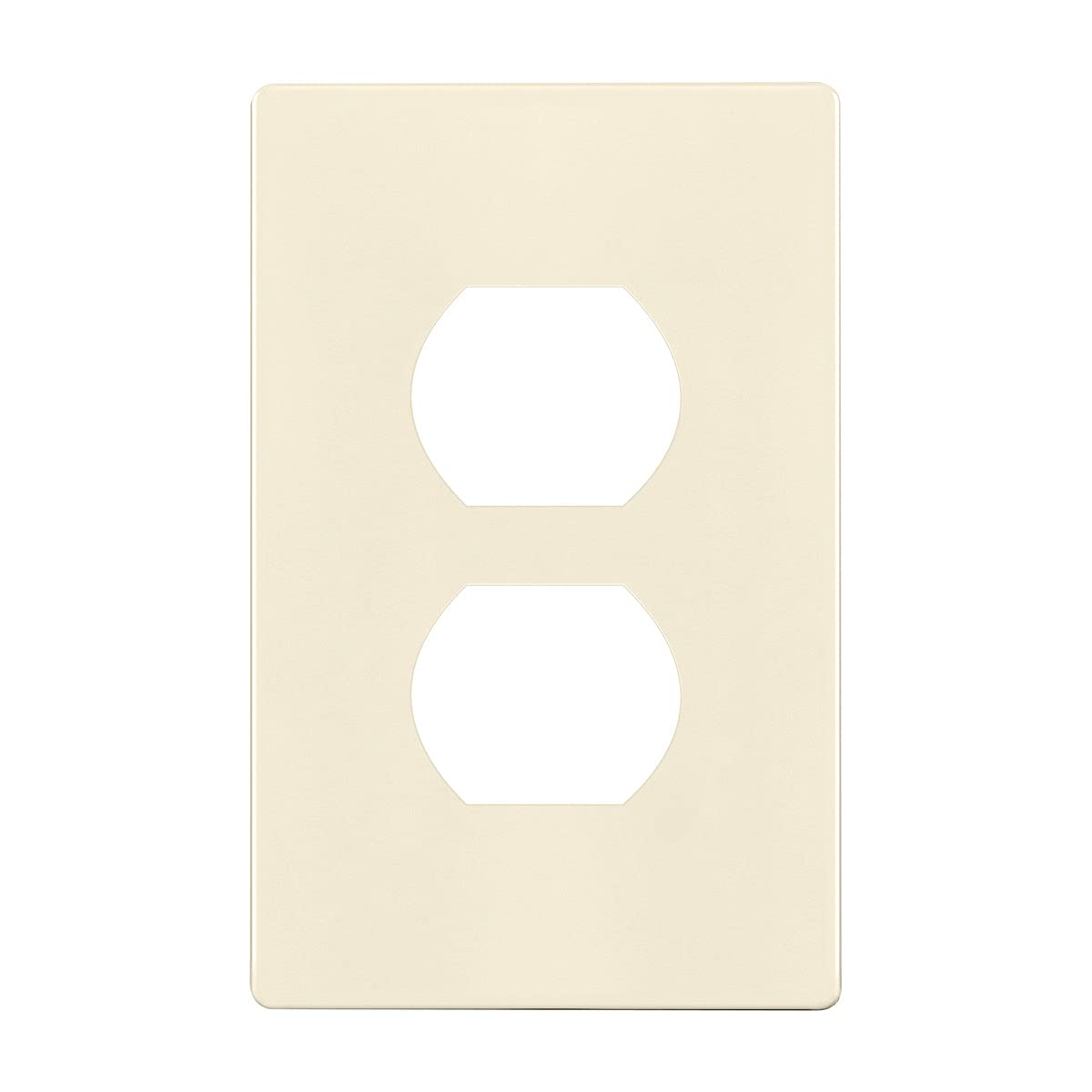 ENERLITES 10 Pack Outlet Covers Wall Plate for Duplex Receptacle, White