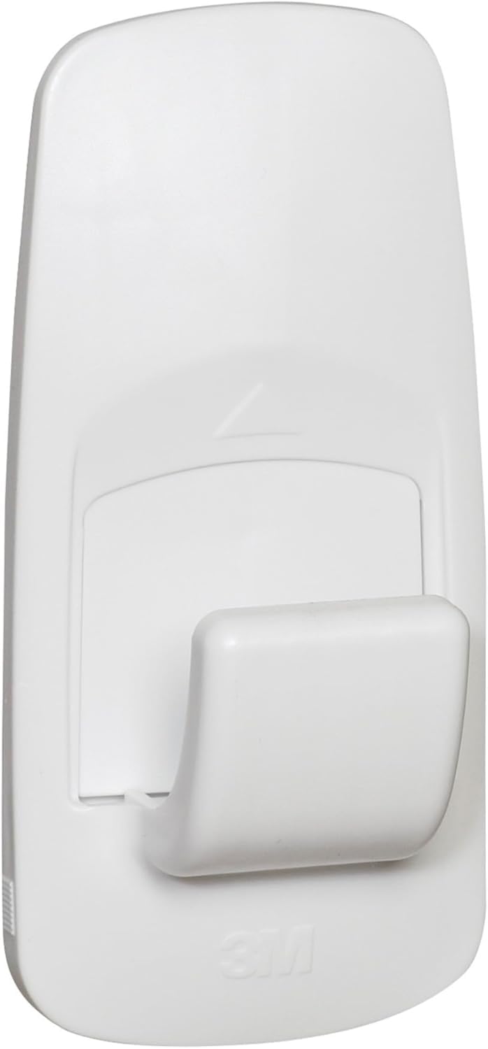Command Medium Designer Hooks, 6 White Hooks and 9 Adhesive Strips
