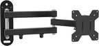 Suptek Full Motion TV Wall Mount Bracket for Most 13-30 inch TVs and Monitors, Flat and Curved TVs up to 28lbs, Tilt Swivel and 16.9 inch Extension, Max VESA 100x100mm, Black, MA2776