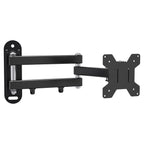 Suptek Full Motion TV Wall Mount Bracket for Most 13-30 inch TVs and Monitors, Flat and Curved TVs up to 28lbs, Tilt Swivel and 16.9 inch Extension, Max VESA 100x100mm, Black, MA2776
