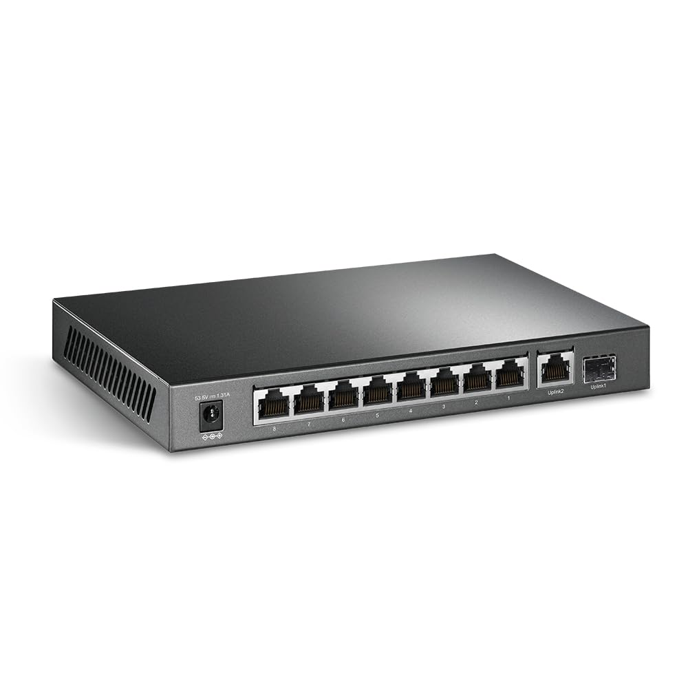 TP-Link TL-SG105S 5-Port Gigabit Network Switch, Metal Ethernet Splitter