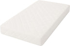 Toddler Cot Mattress 120 x 60 x 5 cm – Extra Thick Baby Mattress for Cot Beds – Quilted Polypropylene Cover – Firm Foam Support, Removable Cover – UK Made