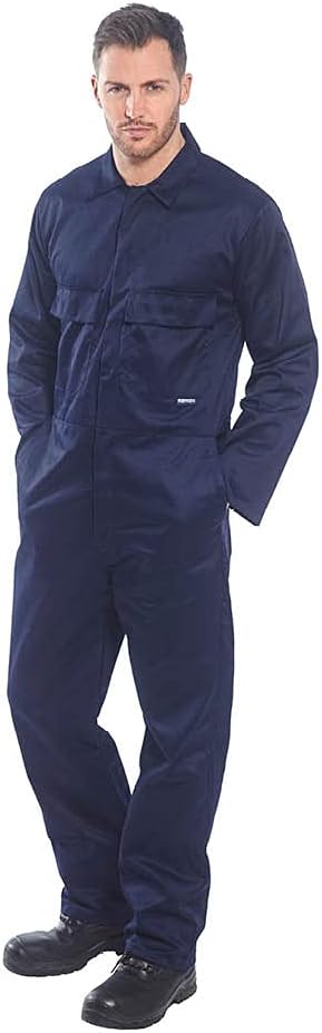 Portwest Euro Work Men's Polycotton Men's Polycotton Coverall