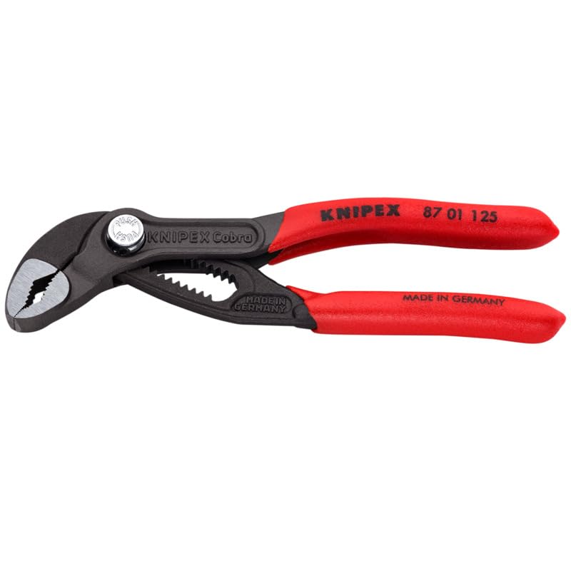 KNIPEX 87 01 250, 10 in. Cobra® Water Pump Pliers, Capacity 2 in.
