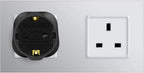 VGUARD European to UK Plug Adaptor, BS8546 Certified EU to UK Adapter