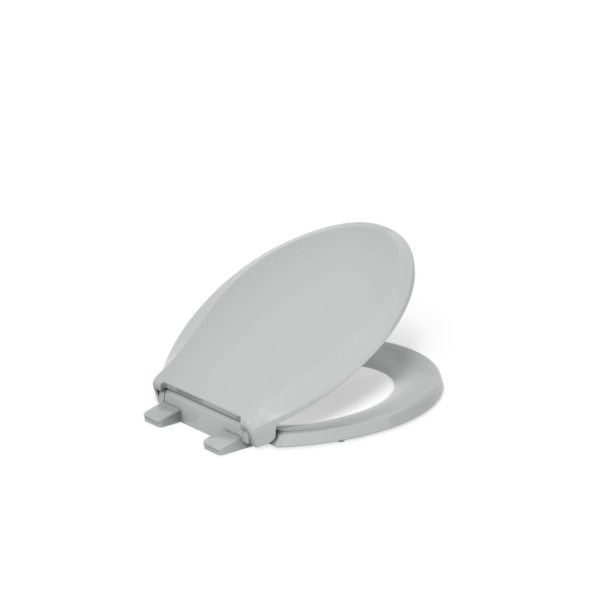KOHLER Cachet ReadyLatch Elongated Slow Close Toilet Seat, White