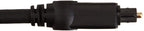 Amazon Basics Toslink Optical Audio Cable for Sound Bar, Home Theatre, 1 m, Black