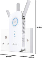 TP-Link RE550 AC1900 WiFi Extender Booster WiFi Booster