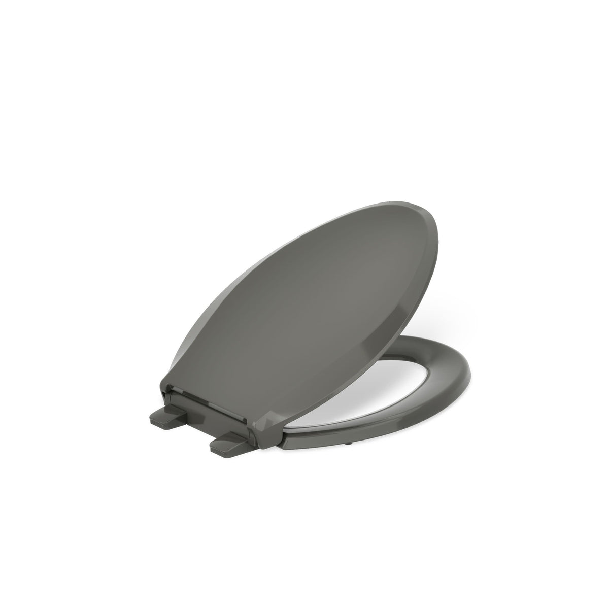 KOHLER Cachet ReadyLatch Elongated Slow Close Toilet Seat, White