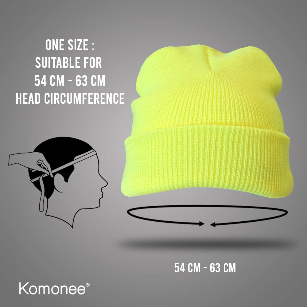 Beanie Hat Plain Soft Comfortable Casual for Men Women Warm Knitted Winter Woolly Skully Ski Headwear Stretchy Thermal Unisex Cap Perfect for Daily Wear Outdoor Sports and Hiking