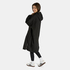 OHS Adults Drying Robe, Gifts for Women Outdoor Water-Resistant Changing Robe Womens Jacket Comfy Sherpa Privacy Robes for Women Men, Stay Dry Swimming Camping Drying Robes - S/M, L/XL