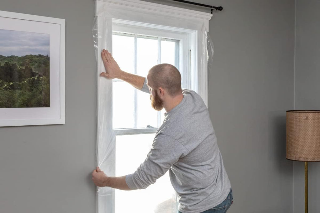Duck Brand Window Insulation Kit, 62 in x 420 in, Fits up to 10 Windows