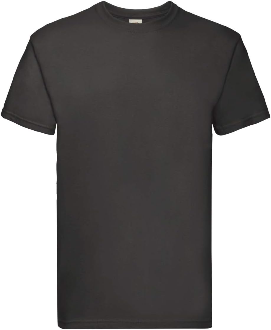 Fruit of the Loom Men's Super Premium Short Sleeve T-Shirt