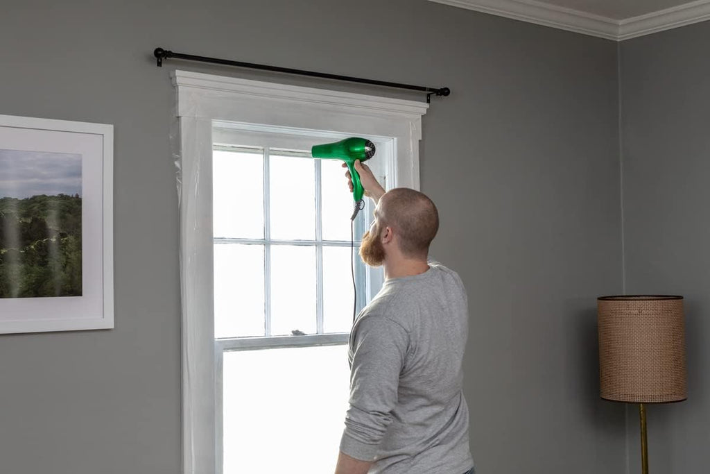 Duck Brand Window Insulation Kit, 62 in x 420 in, Fits up to 10 Windows