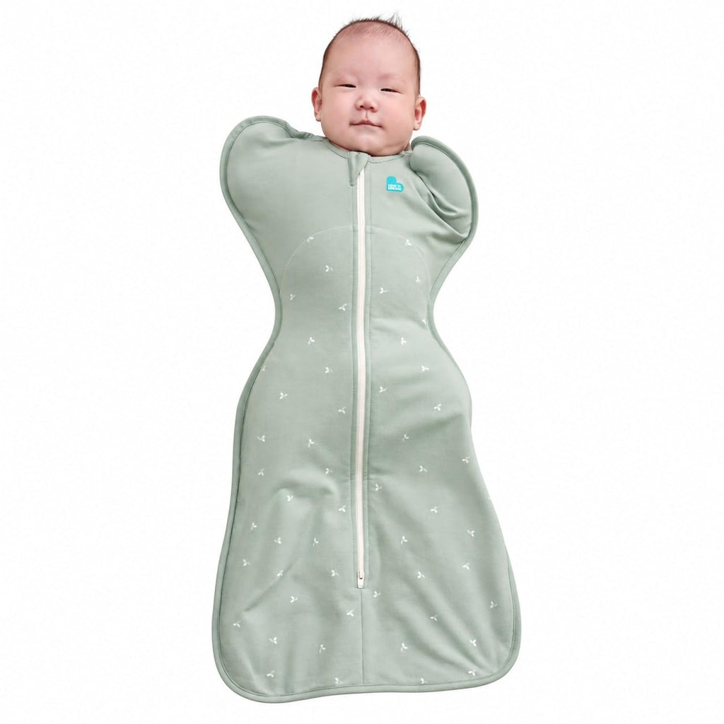 Love To Dream Swaddle Up, S 3.5-6kg, Olive Twigs, 1.5 Tog