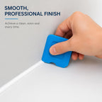 Silicone Sealant – Clear Kitchen & Bathroom Silicone Sealant with Finishing Tool for a Professional Finish | Waterproof & Anti-Mould Protection - 120ml