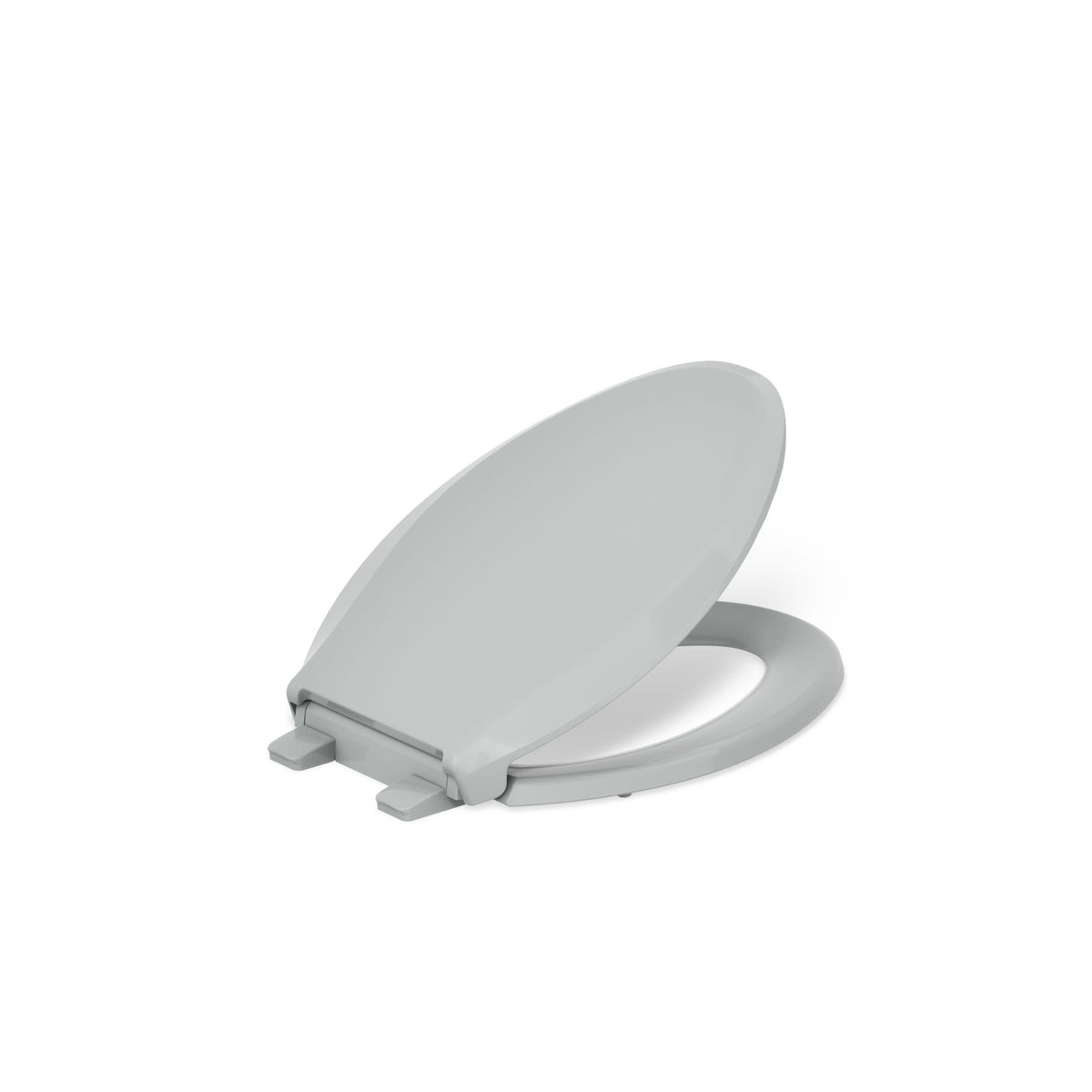 KOHLER Cachet ReadyLatch Elongated Slow Close Toilet Seat, White