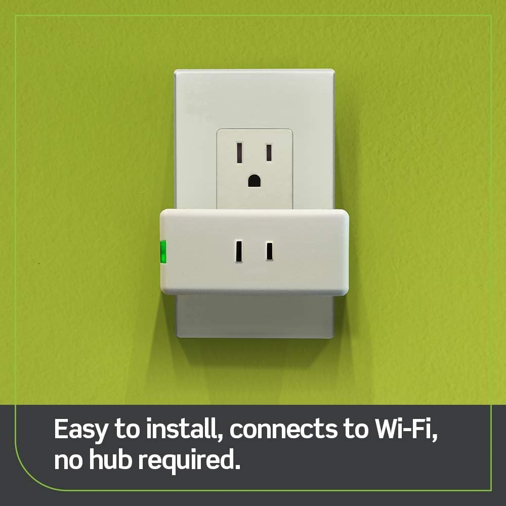 Leviton Decora Smart Switch, Wi-Fi, D315S-1RW, White