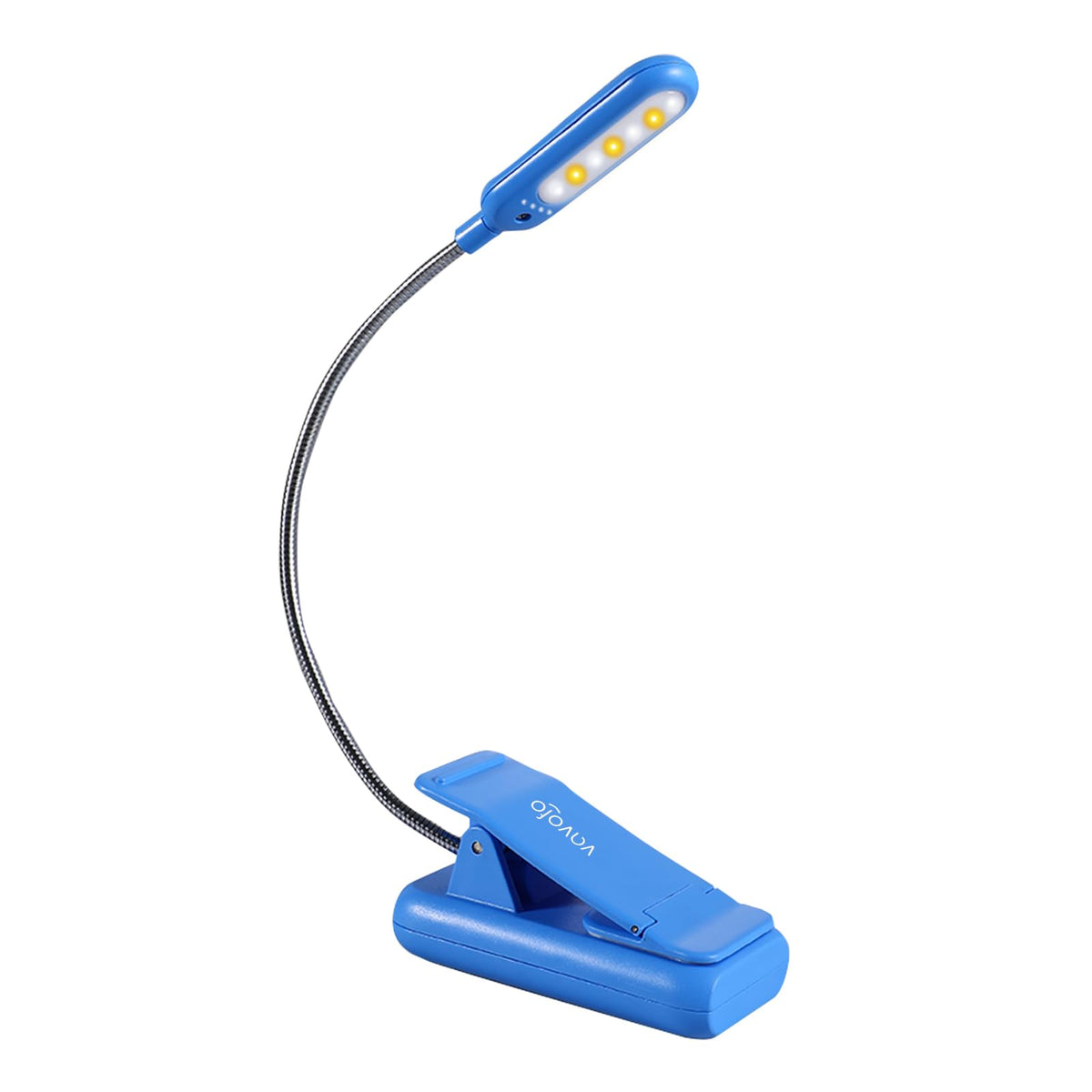 VAVOFO Rechargeable Reading Light, Clip on Book Light for Reading in Bed