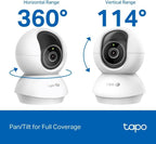Tapo C201 Full HD Pan/Tilt Indoor Security Camera Pet Camera House Security