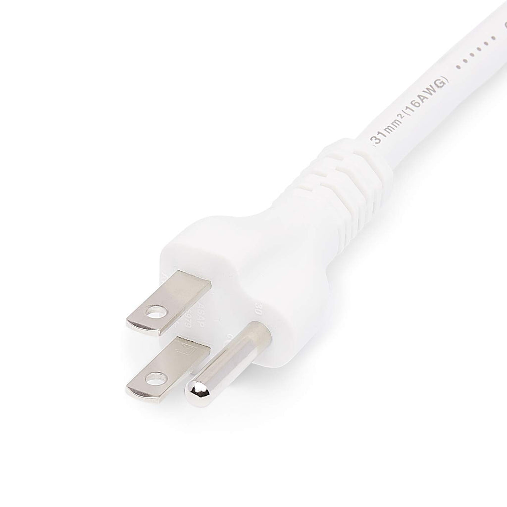Amazon Basics Extension Cord, 3 Prong Outlet Extender, Indoor Power Cord, 13 Amps, 125V, 6 Ft, Black