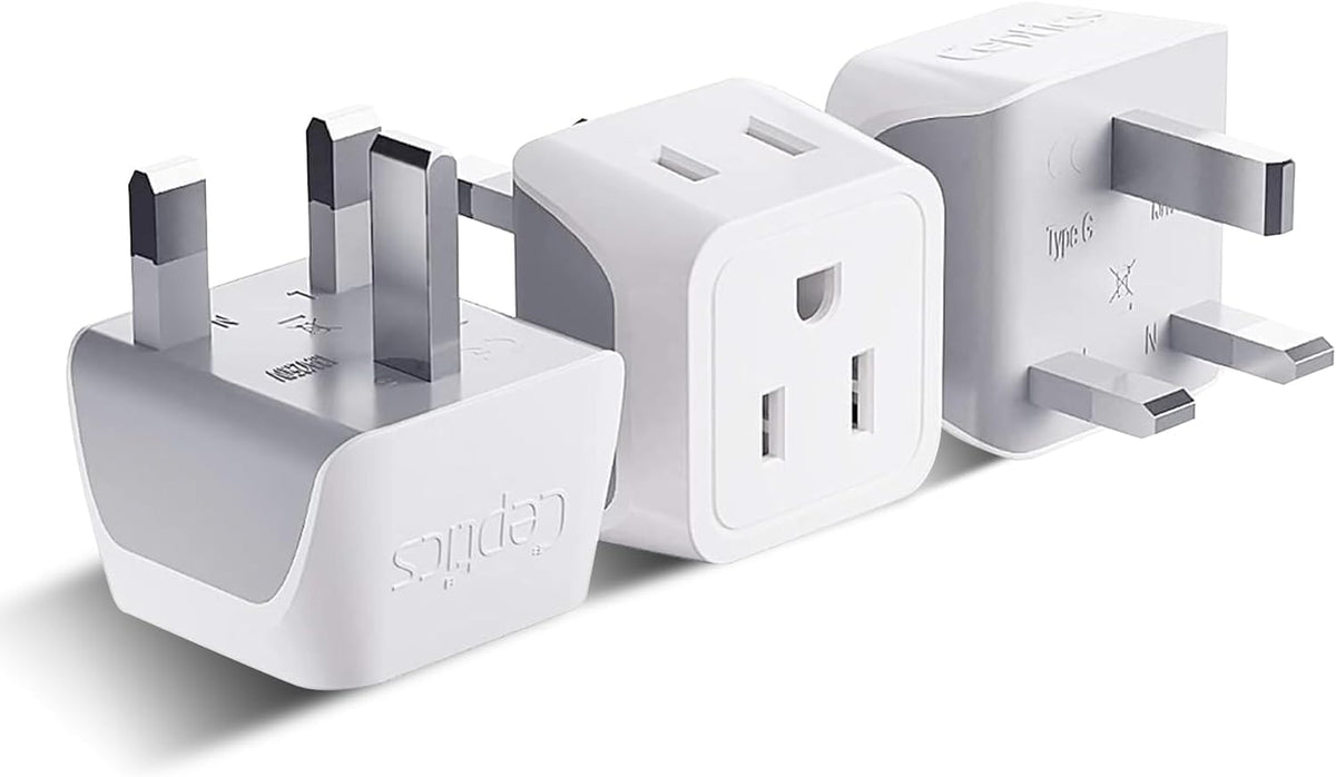 Ceptics 45W Universal Travel Adapter w/ 3 USB-A, 2 USB-C & Universal Input