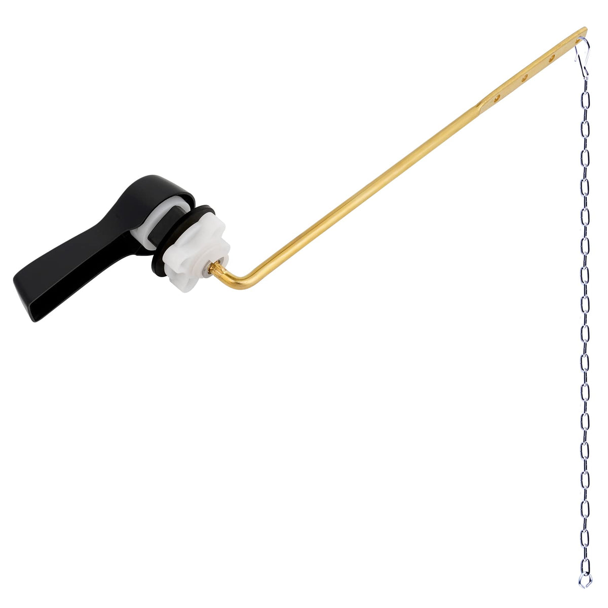 Hibbent Universal Metal Front Mount Toilet Handle Replacement Kit