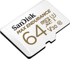 SANDISK MAX Endurance microSD Card + Adapter 128GB