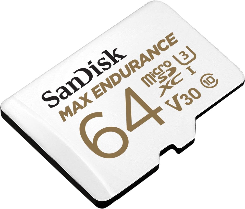 SANDISK MAX Endurance microSD Card + Adapter 128GB