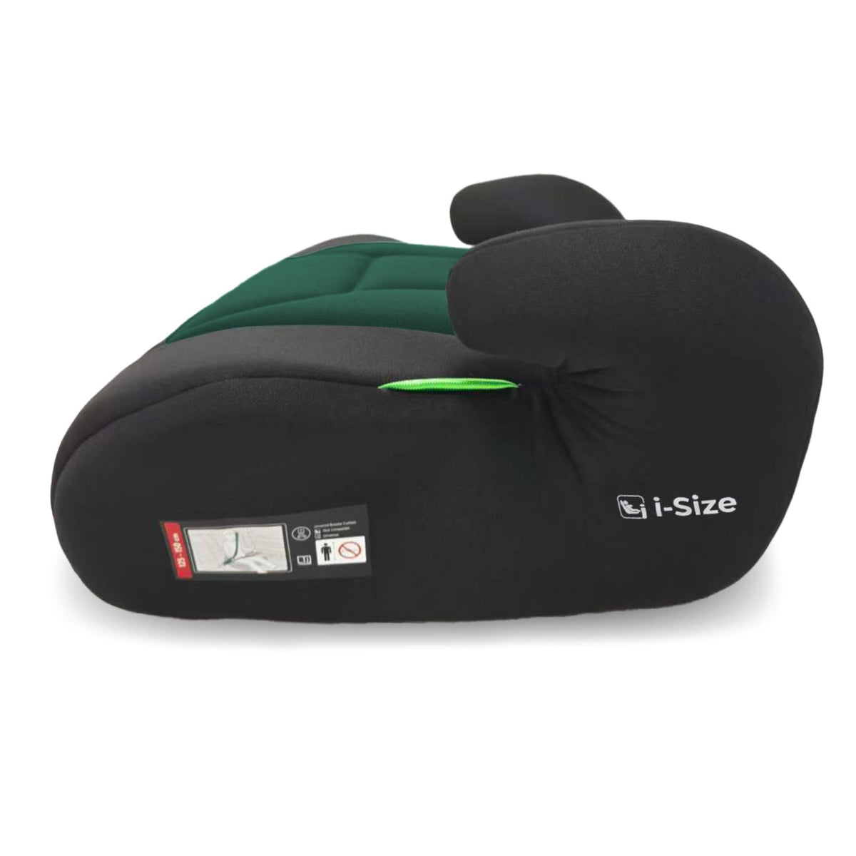 My Babiie MBCSB10 Booster Car Seat - Lightweight at 1kg, Approx. 6-12 Years (125-150cm, 22-36kg), R129, i-Size Backless Child Car Seat, Group 3, Compact, Portable, Ideal for Travel - Black