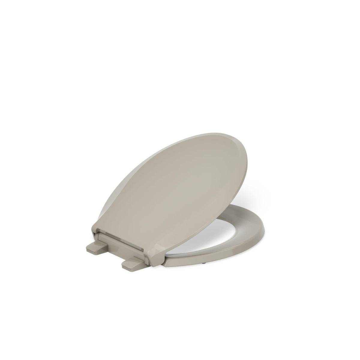 KOHLER Cachet ReadyLatch Elongated Slow Close Toilet Seat, White