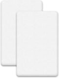 2 x Next To Me Crib Waterproof Mattress Protectors (83-85 x 50-51 cm) | Non-Noisy, Ultra Soft and Super Absorbent Mattress Protectors Covers (83-85 x 50-51 cm)